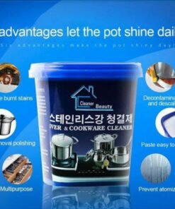 Magical Stainless Steel Cookware and Oven Beauty Cleaner – Korean Formula